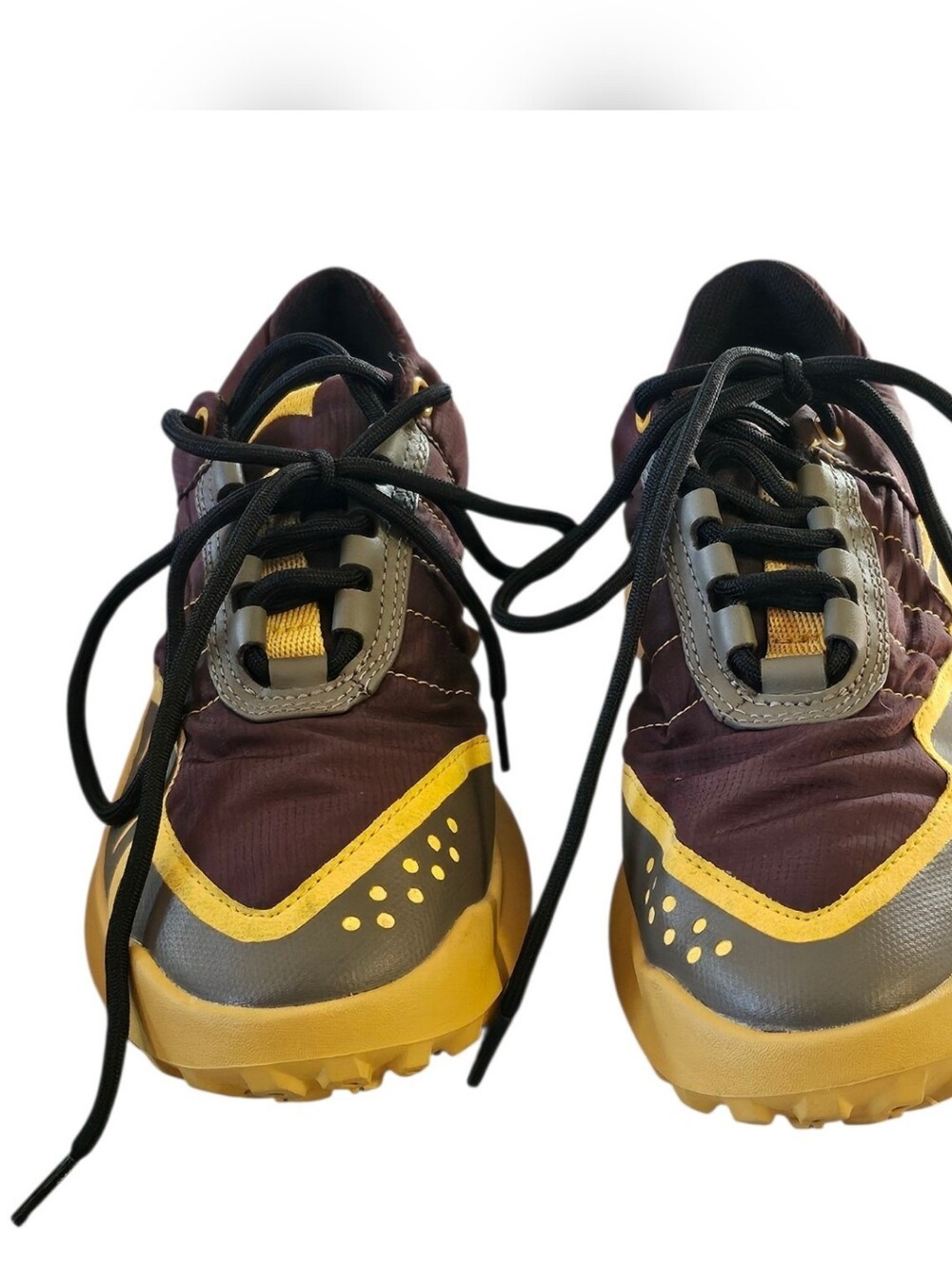 Camper GORE-TEX Trail Running Shoes - Women's EU 36 / US 6 - Burgundy/Yellow
